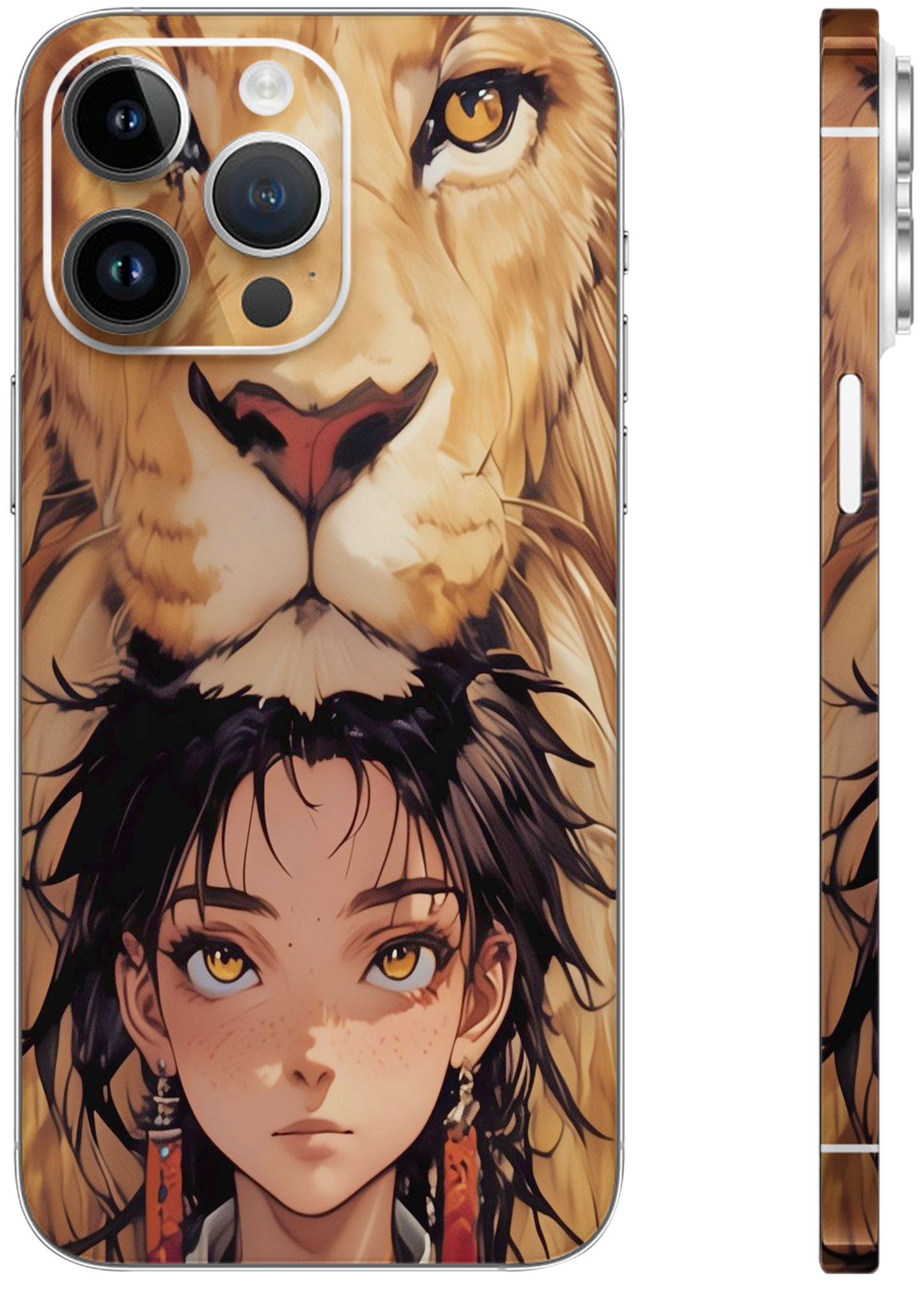Brave Girl Mobile Skin