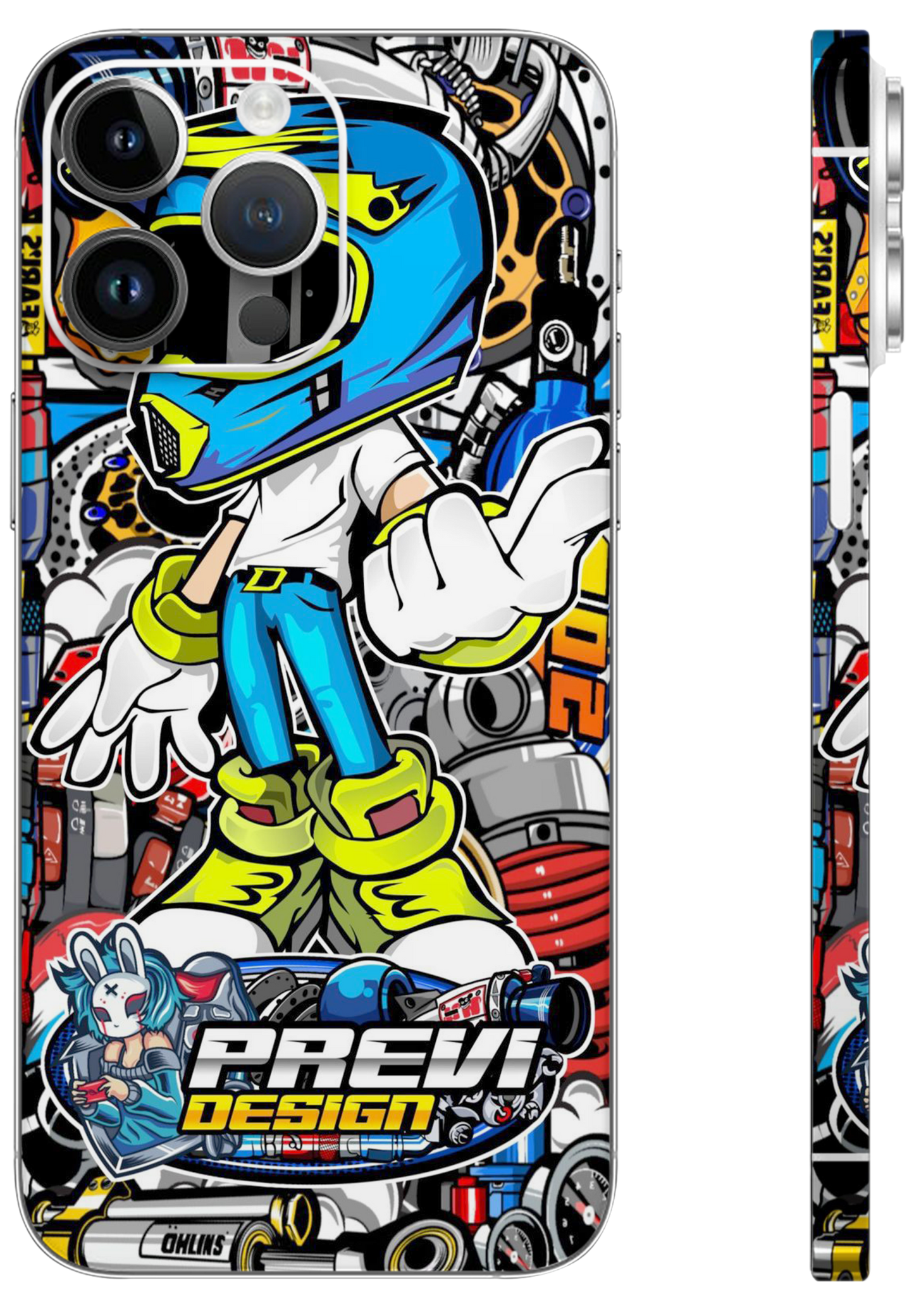 Rider Mobile Skin