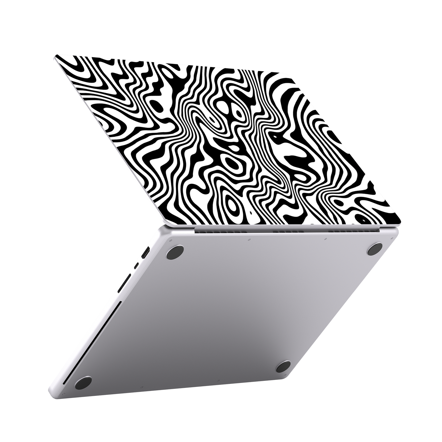 Retro Vortex Laptop Skin