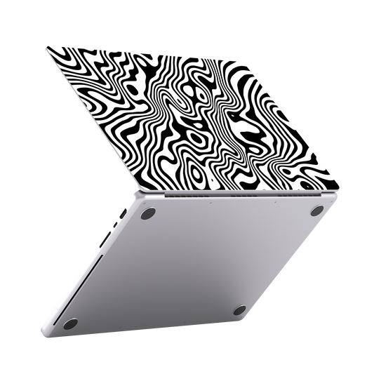 Retro Vortex Laptop Skin