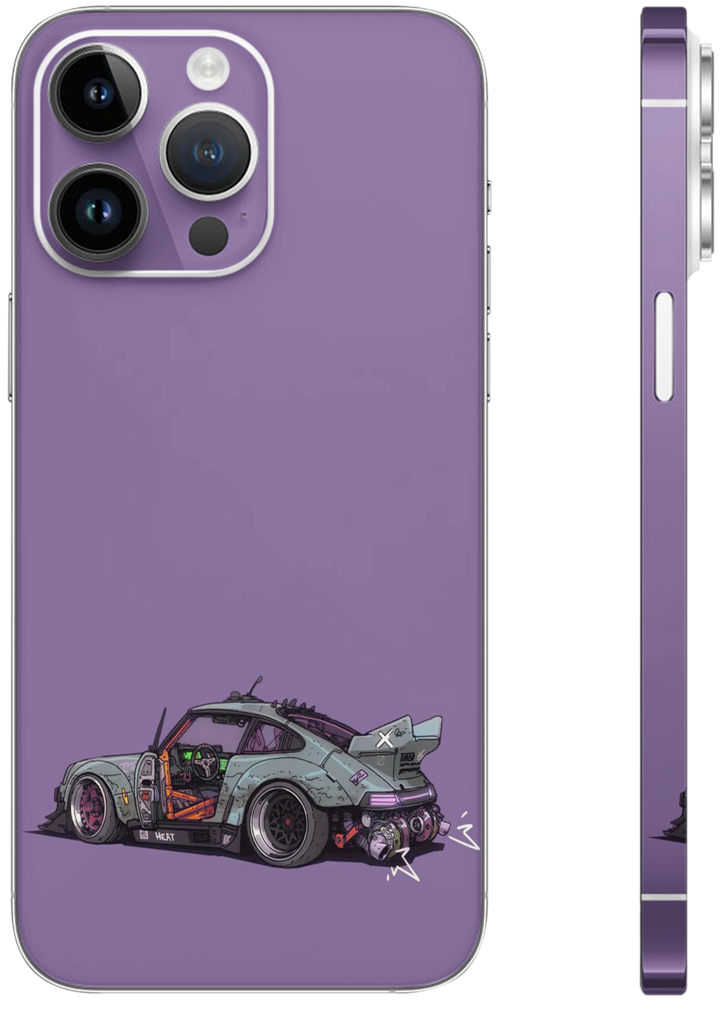Porsche Graphic Mobile Skin