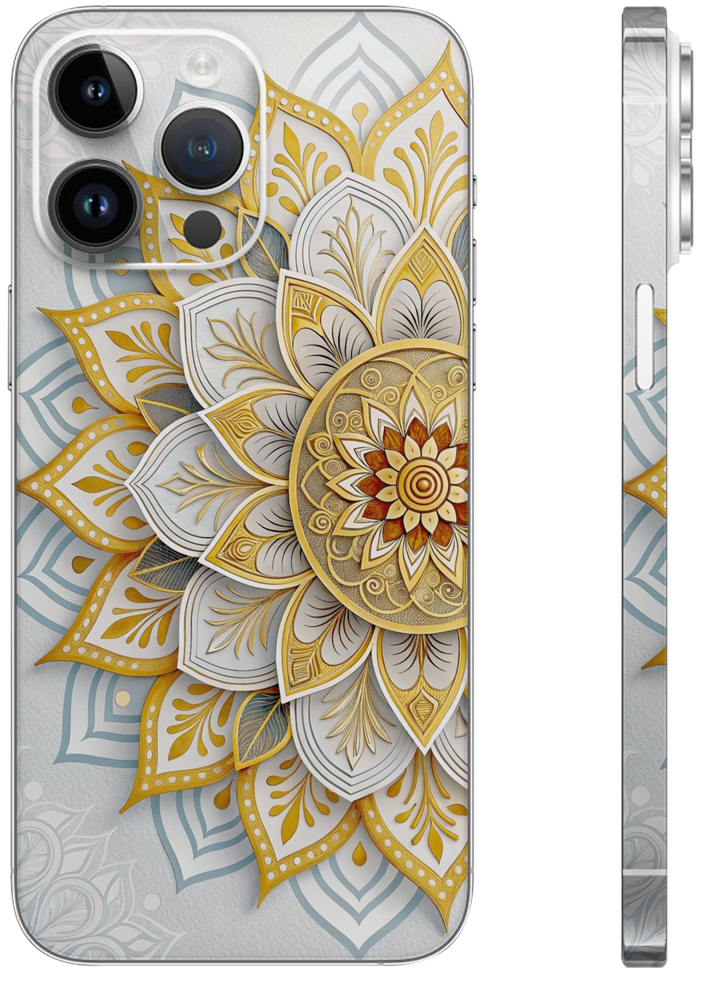 Mandala Lotus Mobile Skin