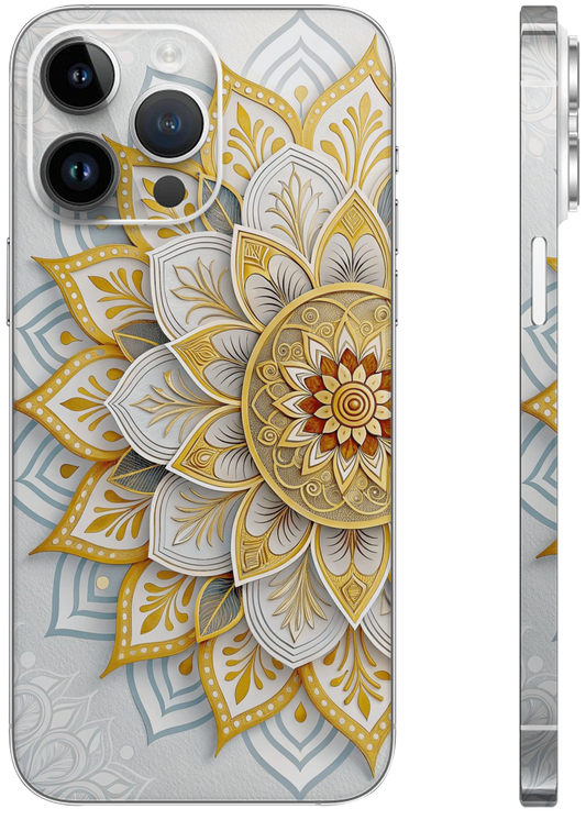Mandala Lotus Mobile Skin