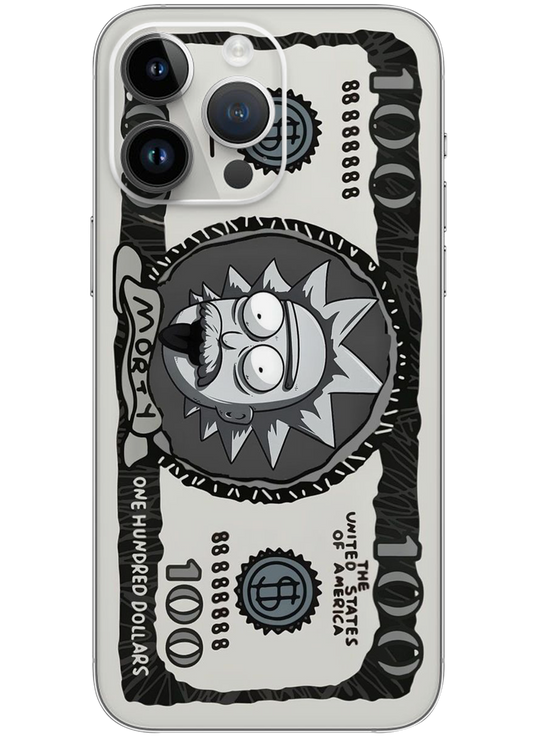 Comic Dollar Bill Mobile Skin